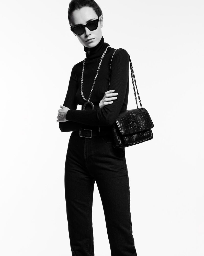 생로랑 니키 크로스백 스몰