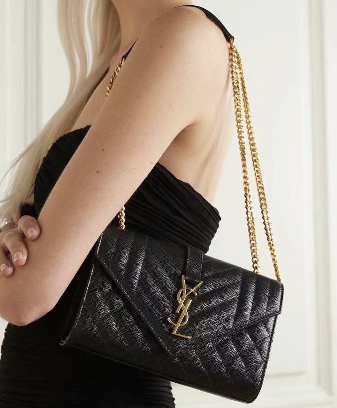 생로랑 엔벨로프 스몰백