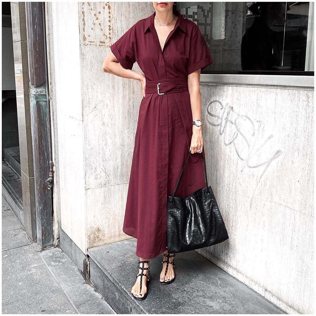 생로랑 니키 쇼핑백