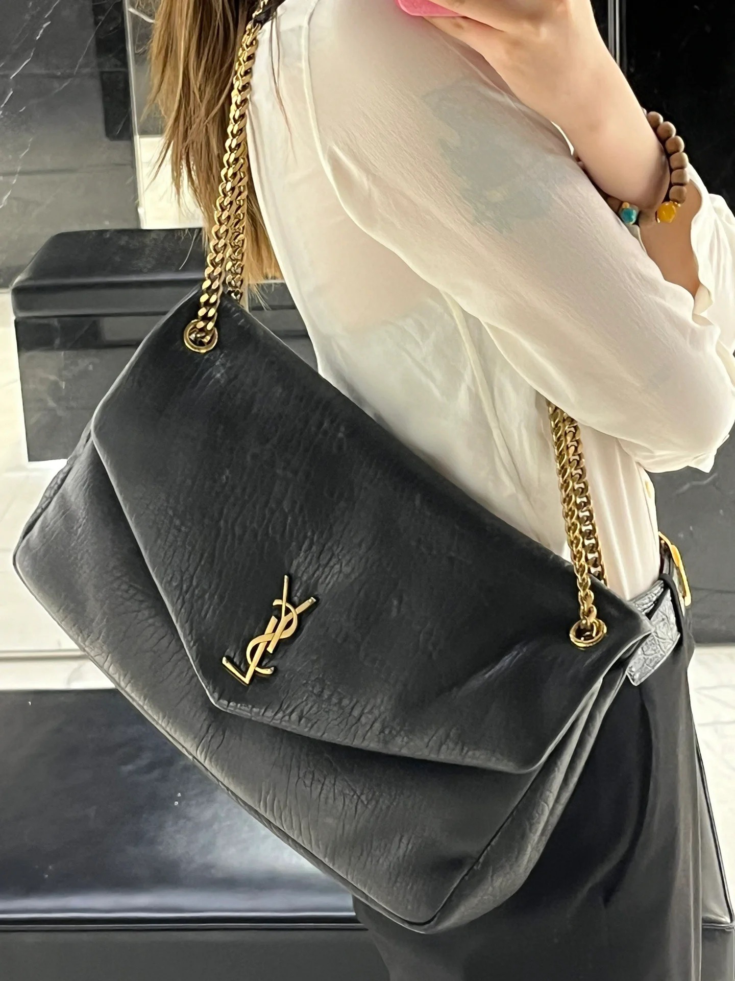 생로랑 칼립소 라지 백