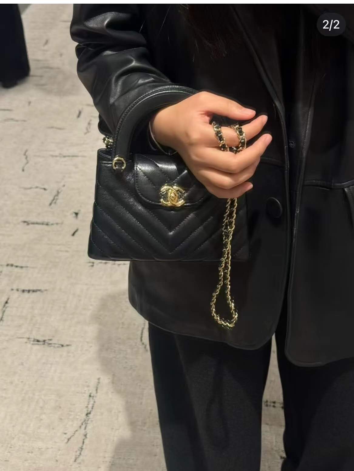 샤넬 미니 케리 백