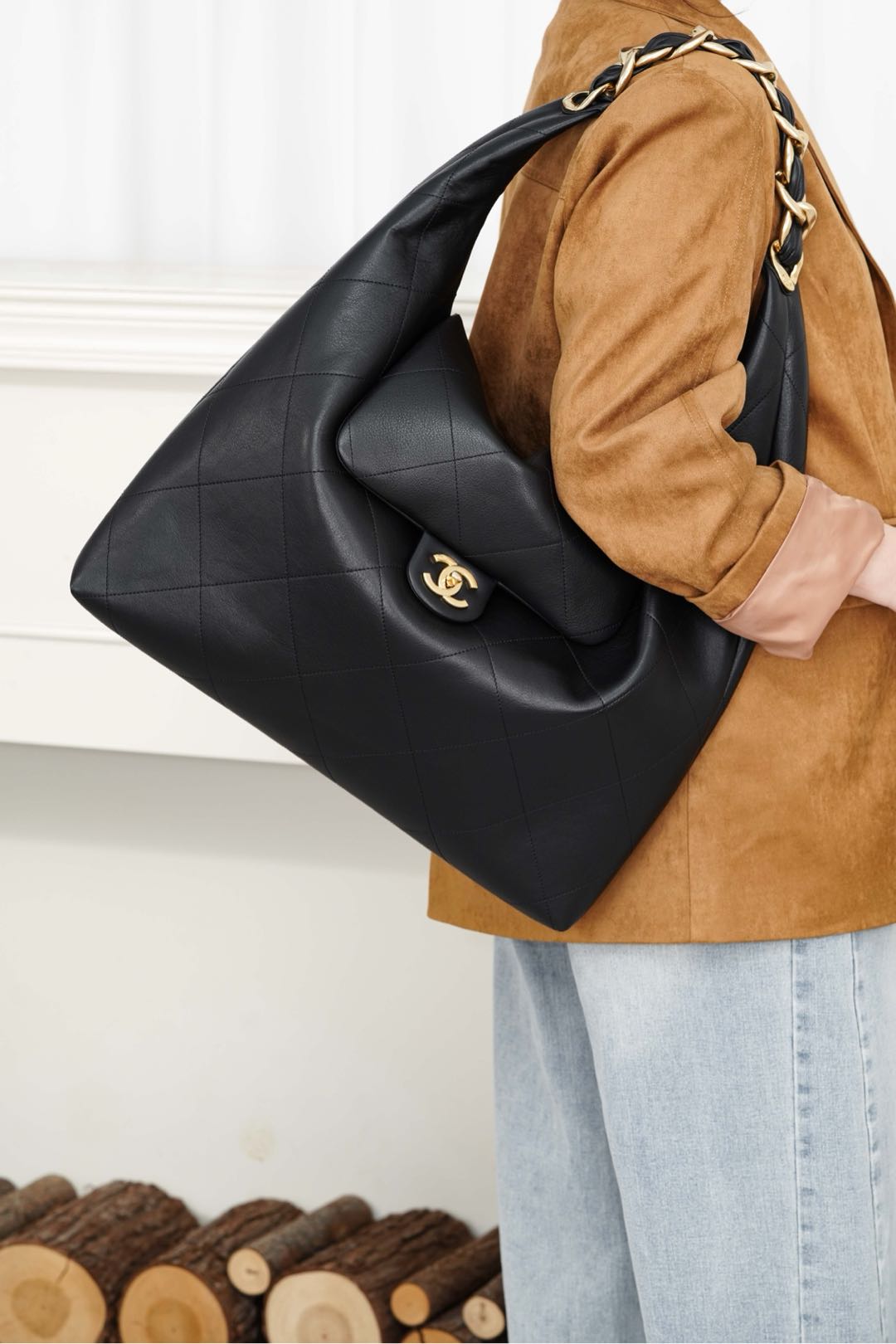 샤넬 맥시 호보백 맥스