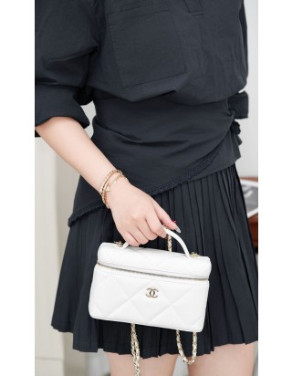 샤넬 체인 코스메틱 케이스