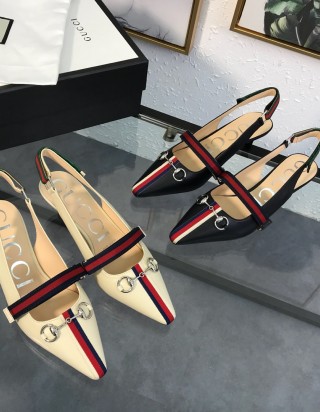 구찌 에마 슬링백 펌프스