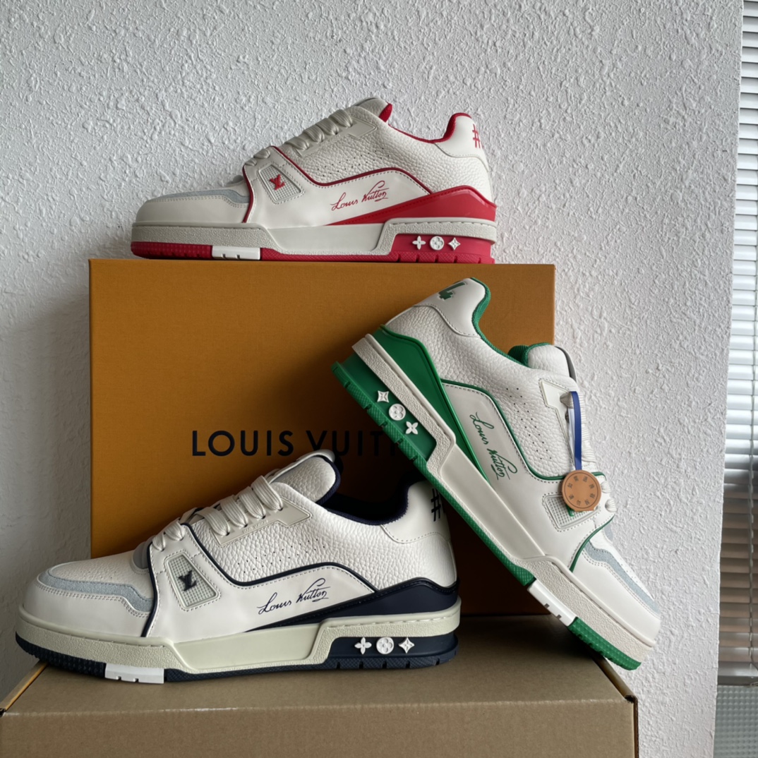 루이비통 트레이너 스니커즈