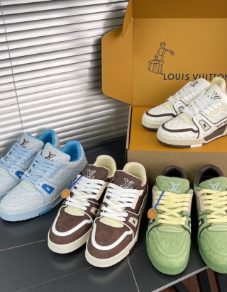 루이비통 트레이너 스니커즈