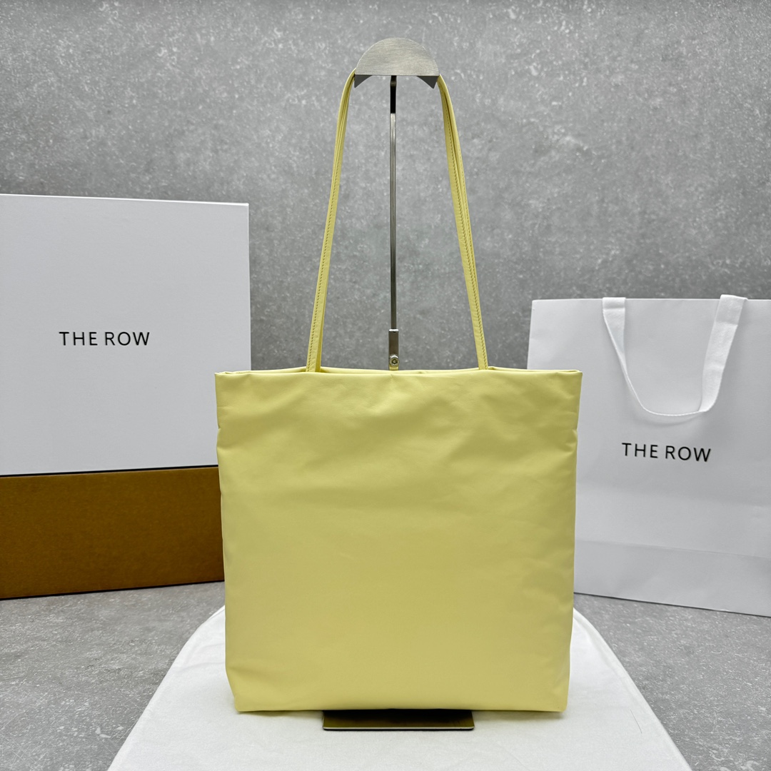 더로우 나일론 라인 토트백