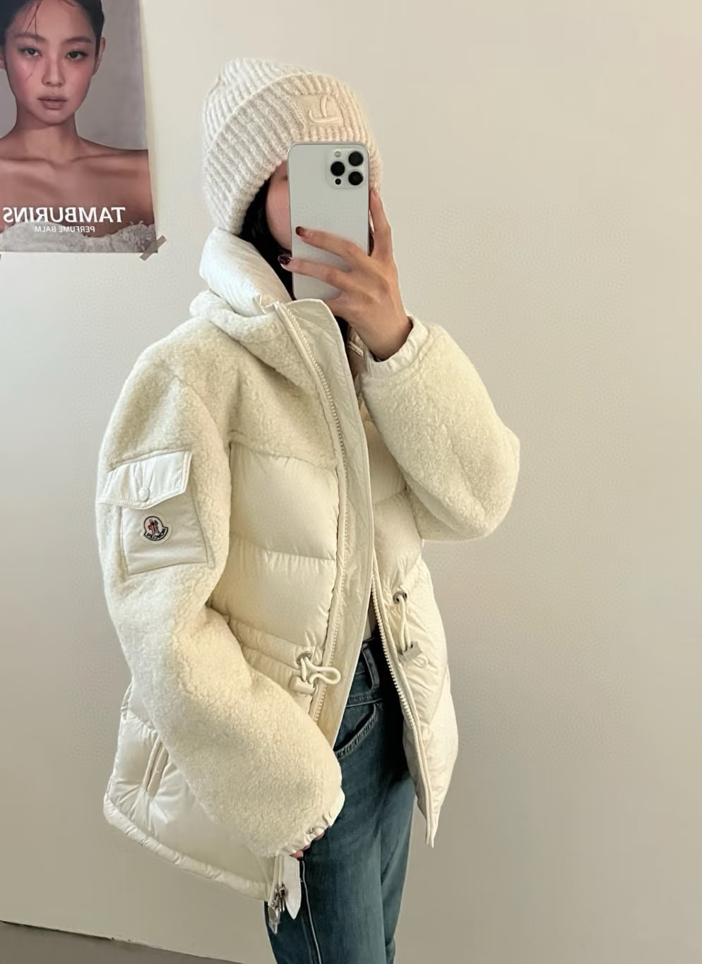 몽클레어 에스코 쇼트 다운 자켓